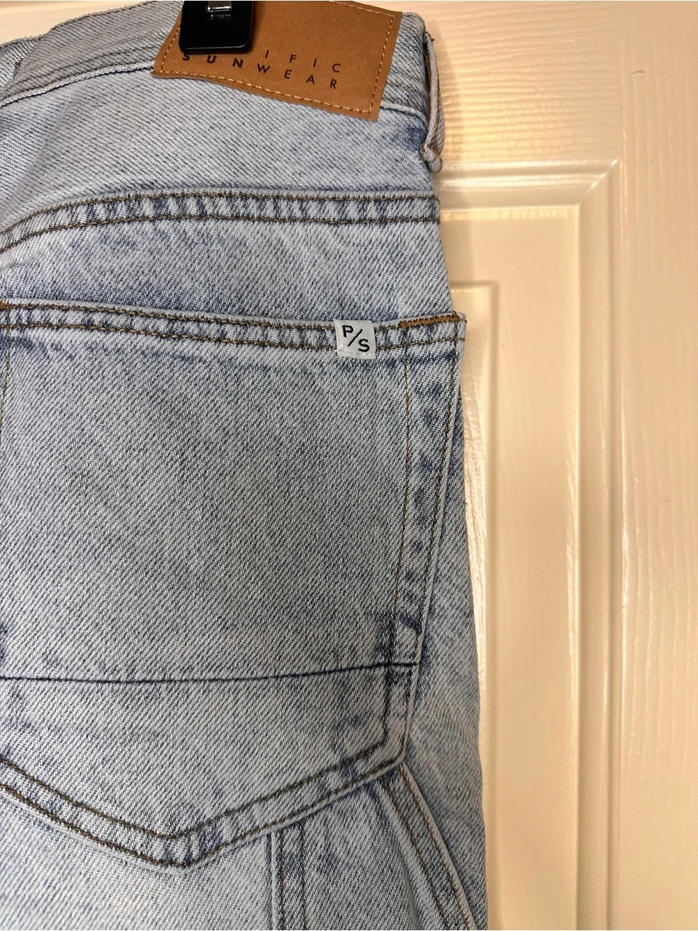 PacSun Men's Light Wash Carpenter Jeans